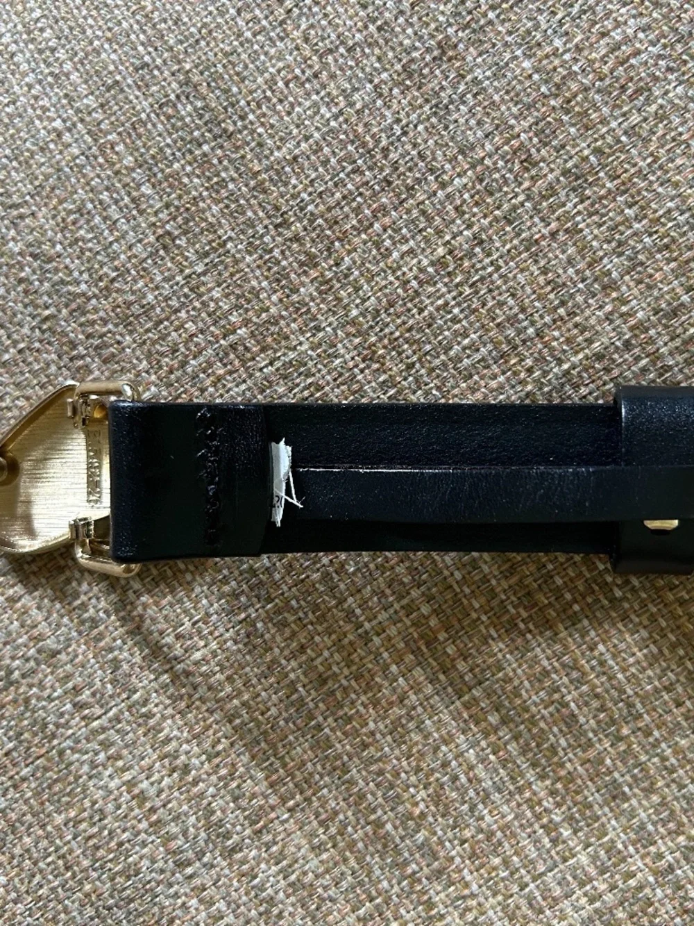 J.Crew Crewcuts Girls Heart Buckle Black Leather Belt